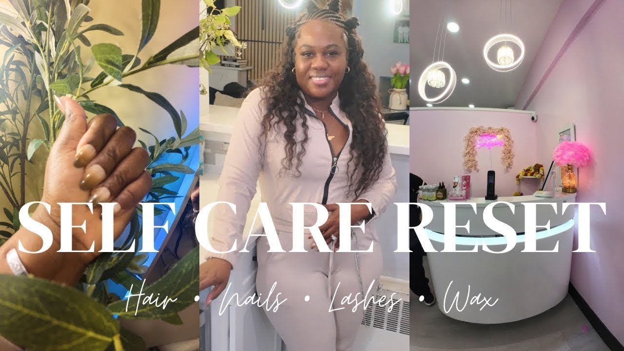 ✨Maintenance Day Vlog  Hair, Nails, Lashes & Wax Get Ready With Me💅🏾✨