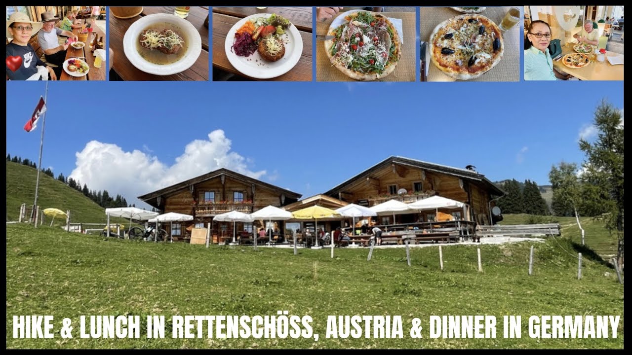 HIKE & LUNCH IN RETTENSCH&Ouml;SS, AUSTRIA & DINNER IN GERMANY 2023 || JEAN LENNERTZ