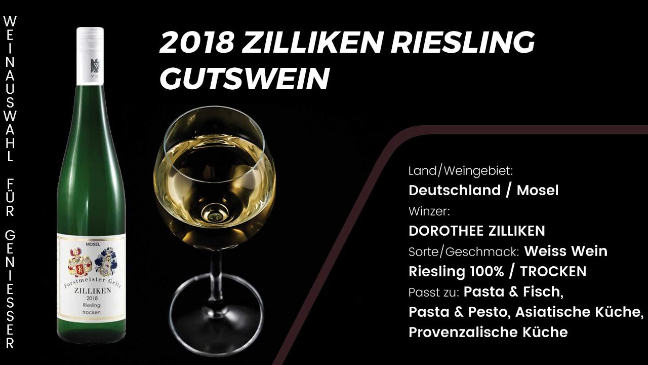 Zilliken Riesling GUTSWEIN