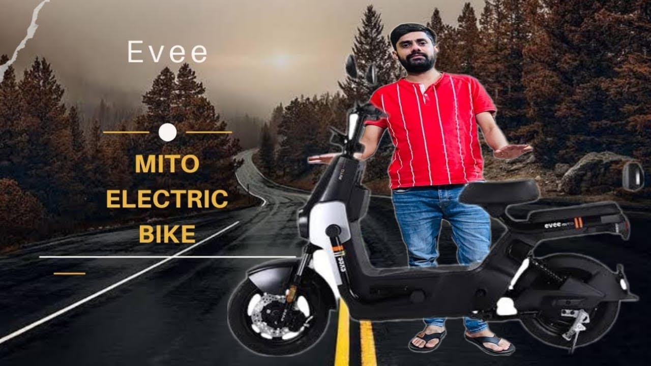 Evee Mito Electric Scooter | Scooter Plus Cycle | One Charge 55 km | Fahad Khan