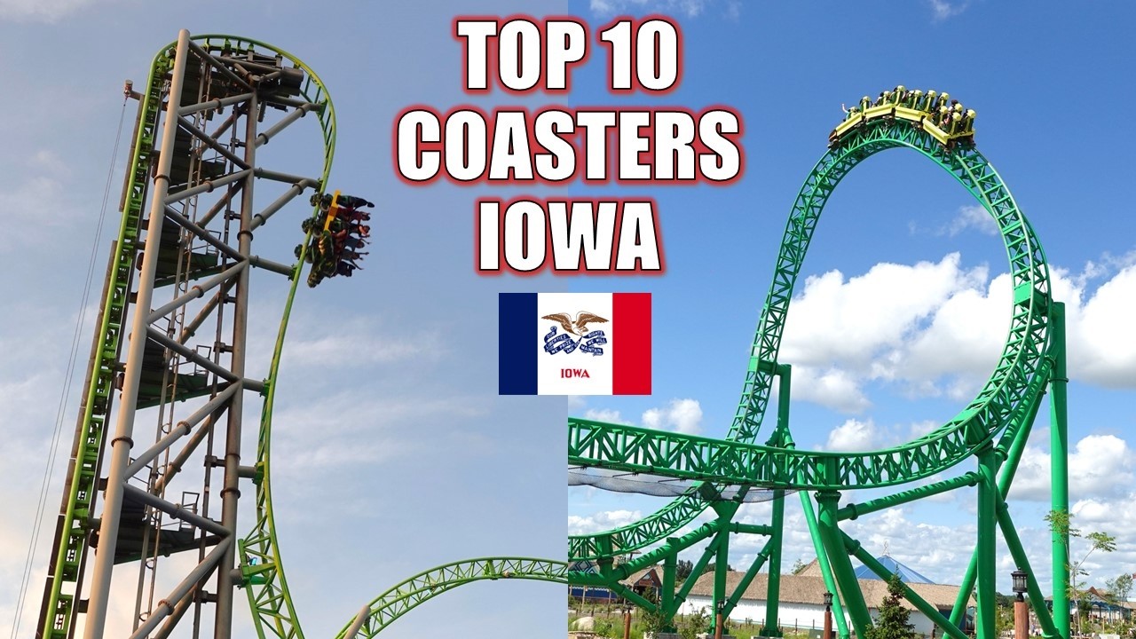 Top 10 Roller Coasters in Iowa | US States Ranked