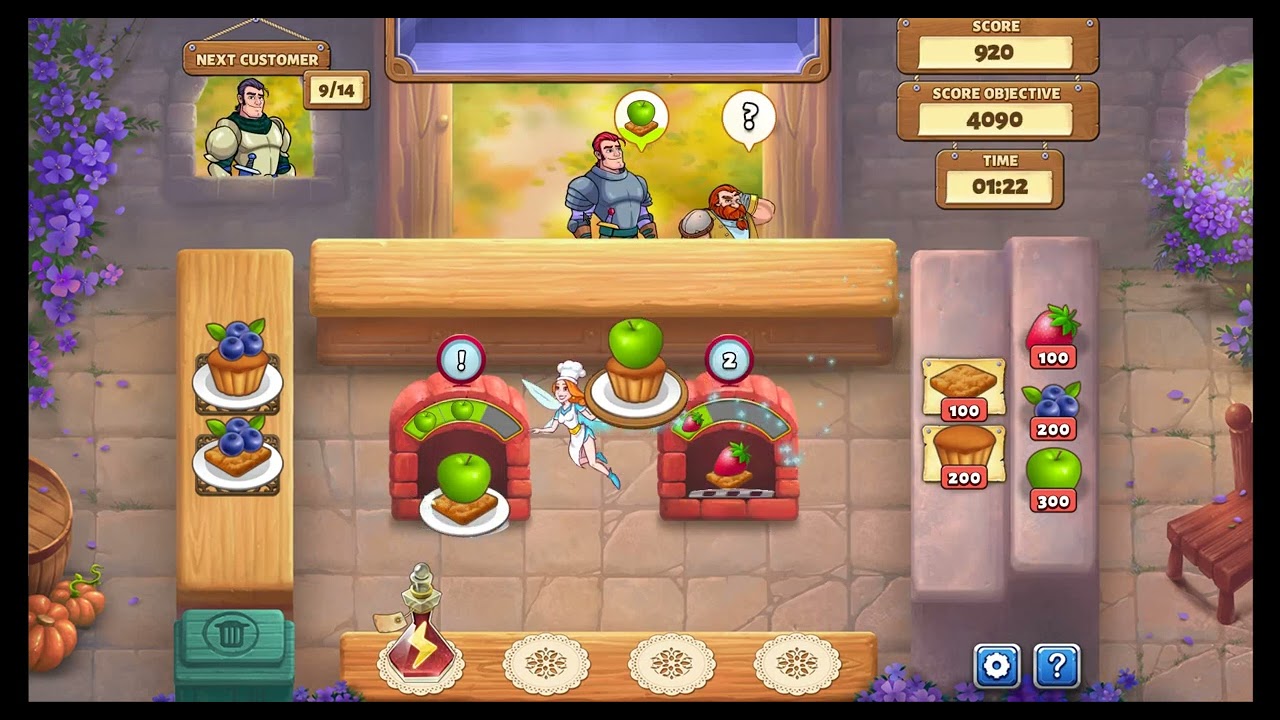 Hello Dwarfs! Crazy Cakes 2: Levels 6-10 (Club Pogo Game)
