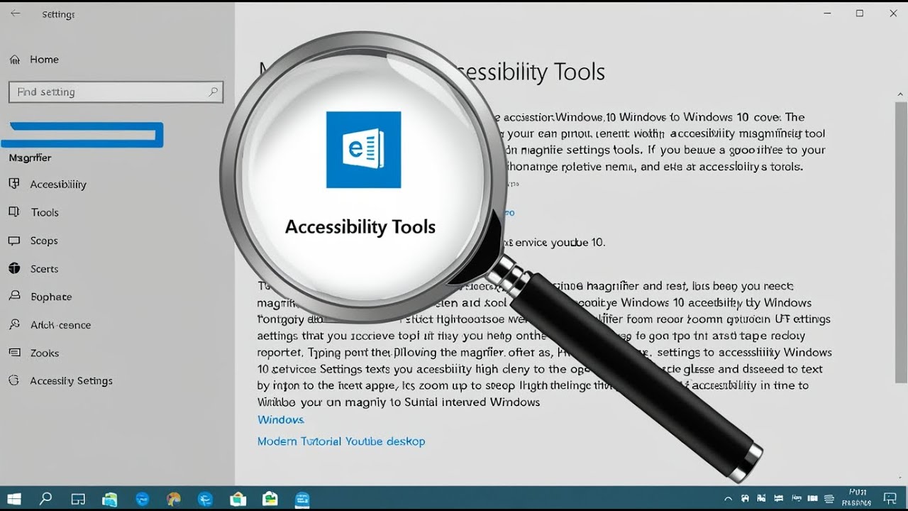 Windows 10で画面拡大ツールを有効にする