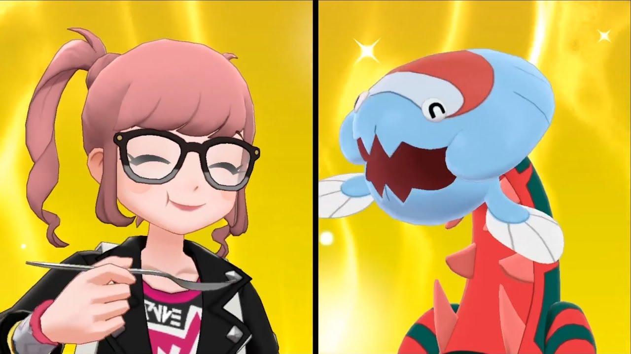 playing with dracovish in pokemon camp