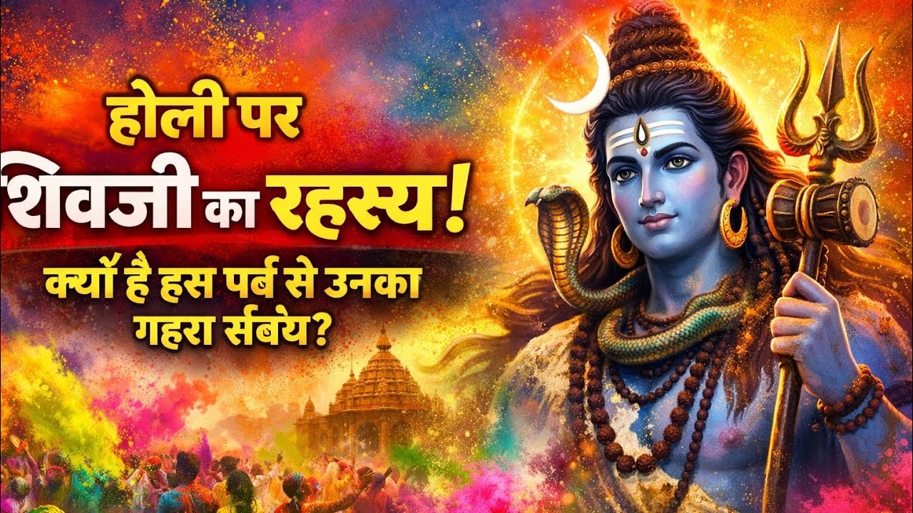 होली पर शिवजी का रहस्य ! उनका गहरा संबंय ? brahman | bramhacharya | sadhu  #krishna #mahakal 
