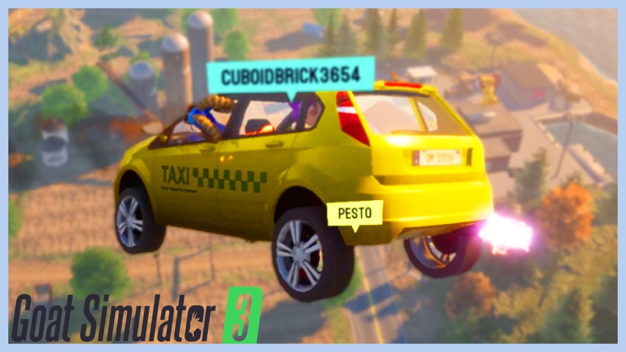 Goat Simulator but Chaos Is Our Only Goal
