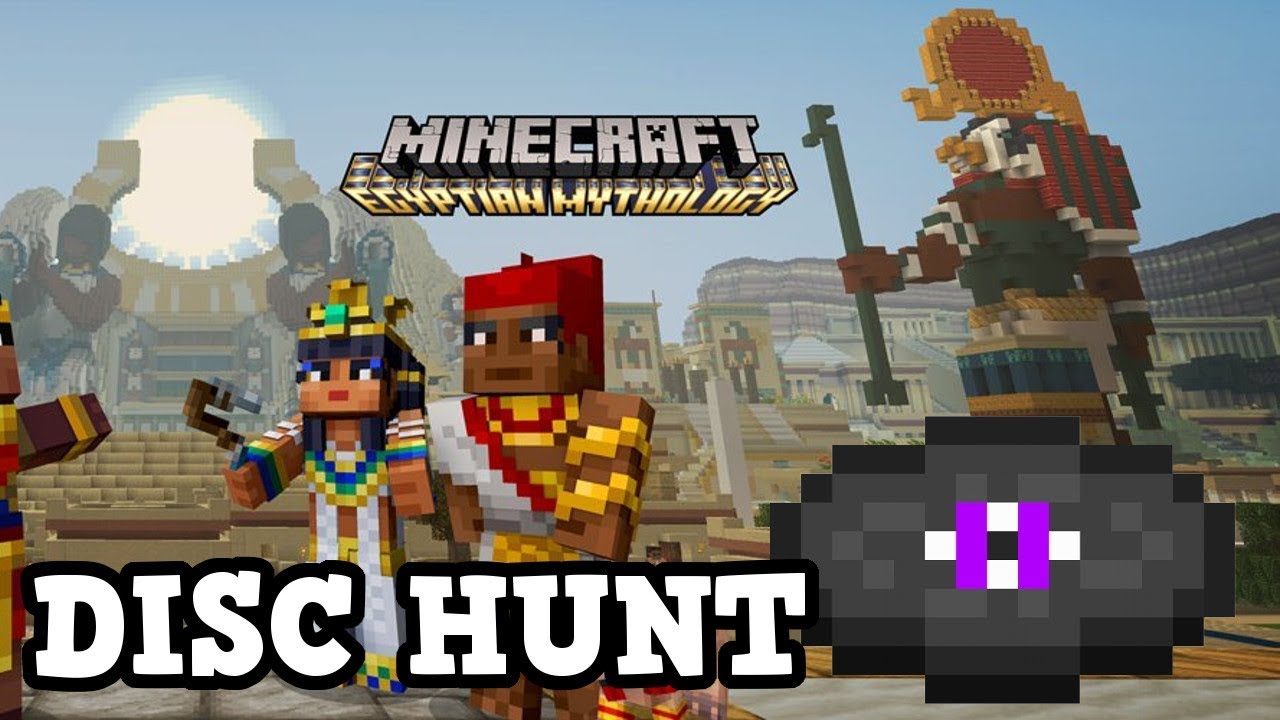 Minecraft Xbox TU65 Egyptian Mashup - HARDEST DISC HUNT!