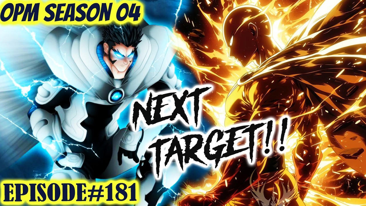 One Punch Man Season 4 EP 181: Next Target! Stronger Than S Class! Saitama is a Threat