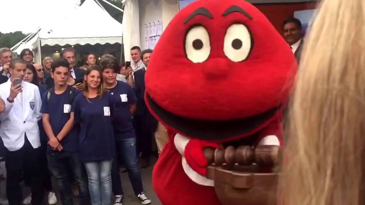 Il Gabibbo al Salone del gusto di Torino