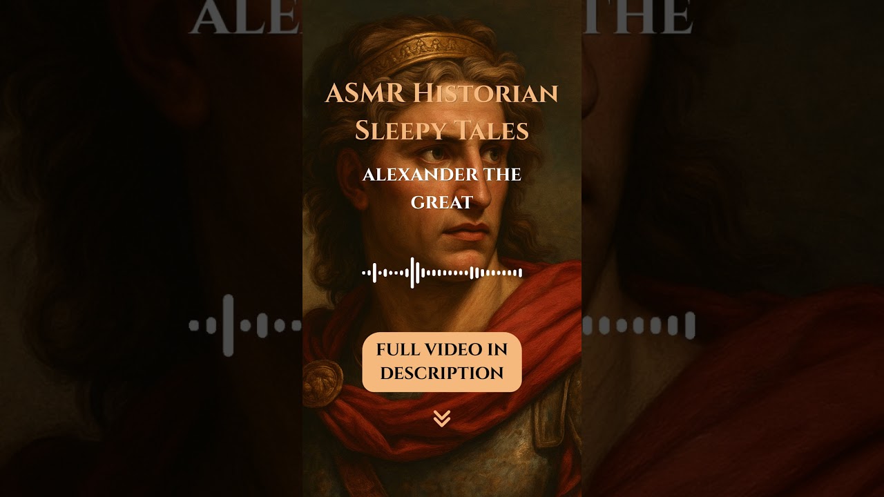 ASMR Historian Sleepy Tales: Alexander the Great: A Full Sleep History Story | ASMR Historian Sleepy