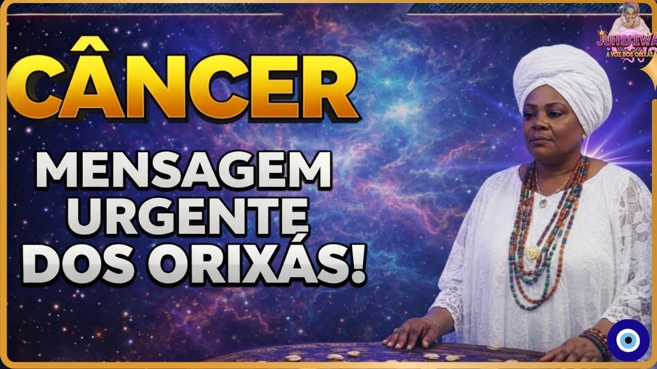 SIGNO DE CÂNCER, É DE CAIR O QUEIXO! O TEMPO ESTÁ ACABANDO... ASSISTA AGORA!