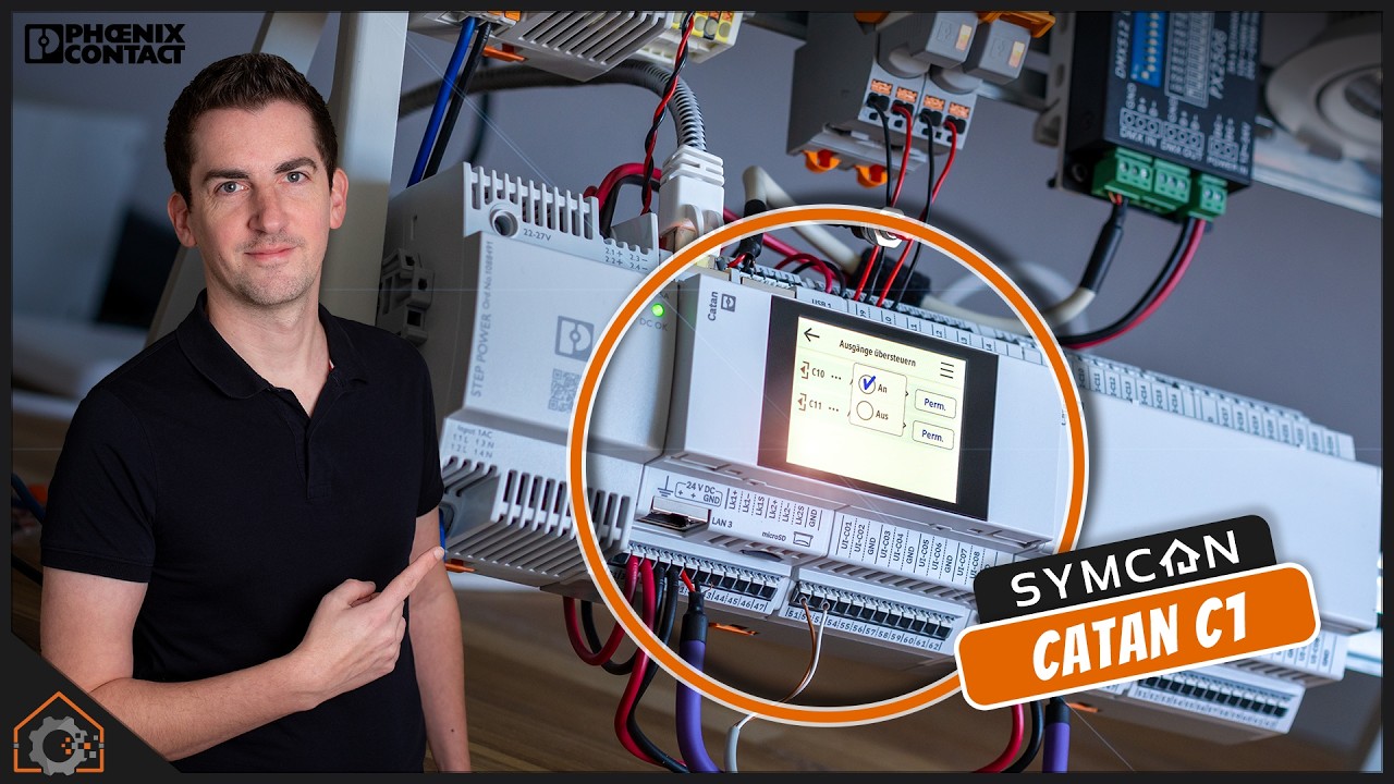 Surprisingly versatile - new KNX server 🤯 Catan C1 with Symcon