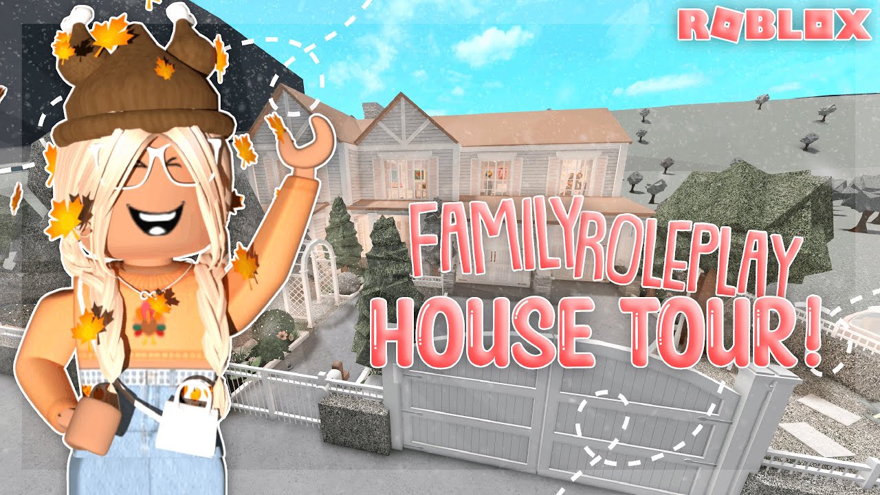 FAMILY ROLEPLAY HOUSE TOUR! | Roblox Bloxburg