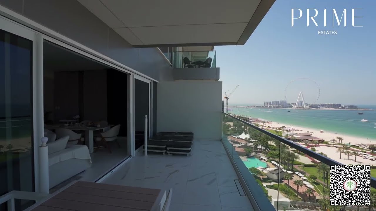 Premium Upgrades | Panoramic Sea View | VOT 3BR Apt in One JBR, Jumeirah Beach Residence, Dubai