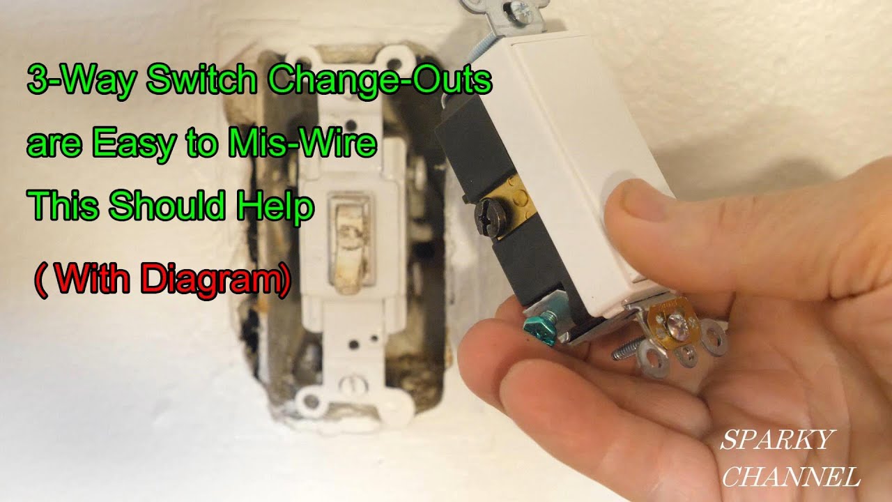 3-Way Switch Change Outs are Easy to Mis-Wire. This Video Should Help. (With Diagram)
