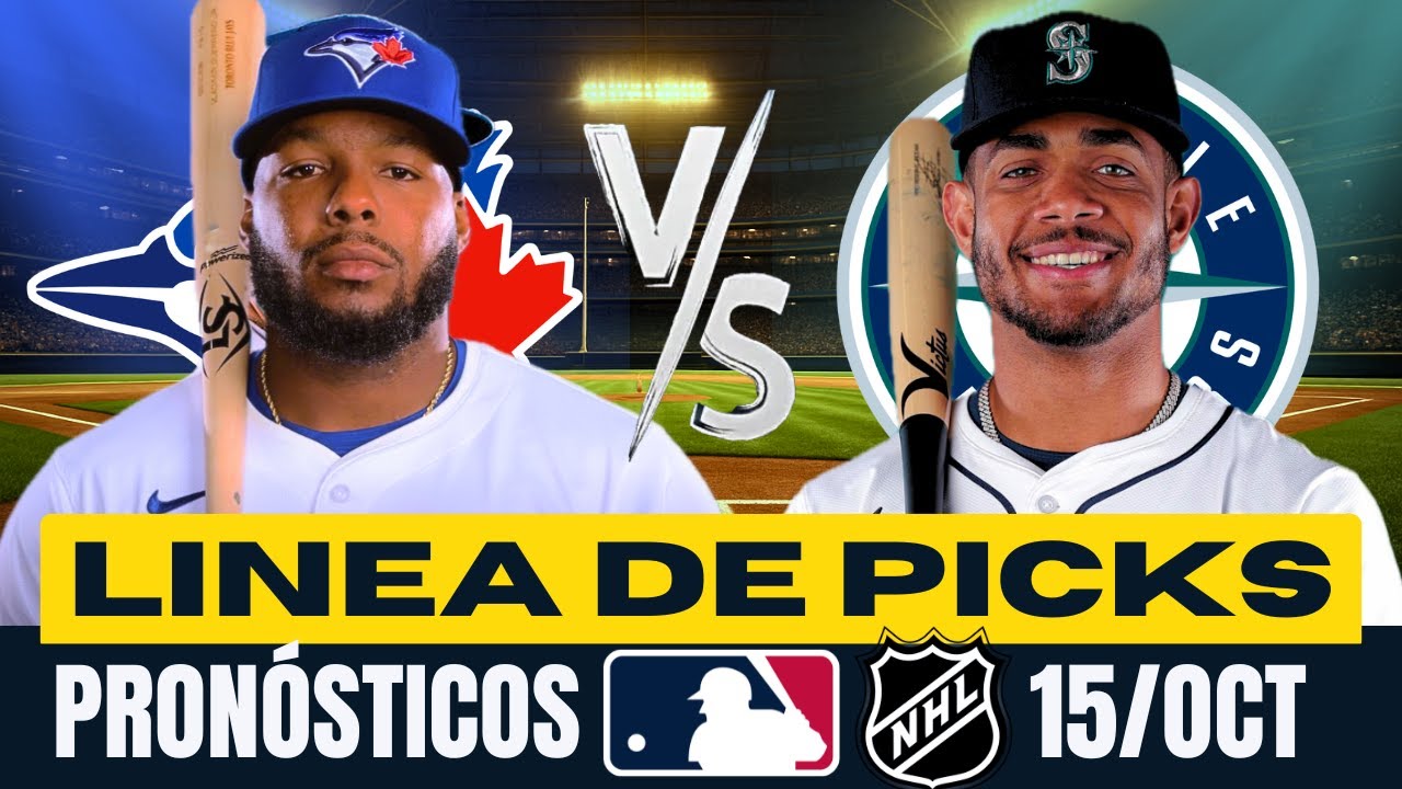 🔥⚾️  PRONOSTICOS MLB PLAYOFFS Y NHL PARA HOY 15 DE OCTUBRE 🤑 PARLAY GRATIS🔥