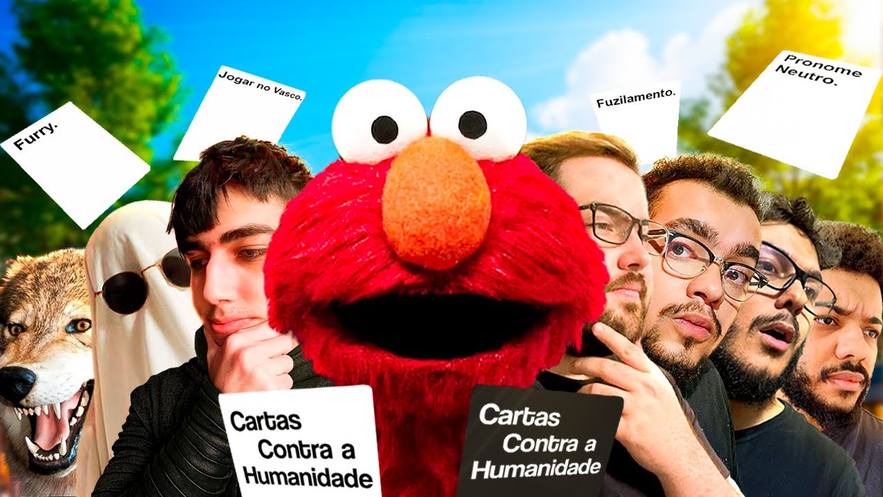 CARTAS CONTRA A HUMANIDADE COM 8 PESSOAS &Eacute; UMA LOUCURA! - (Ft. @AmigosJogando )