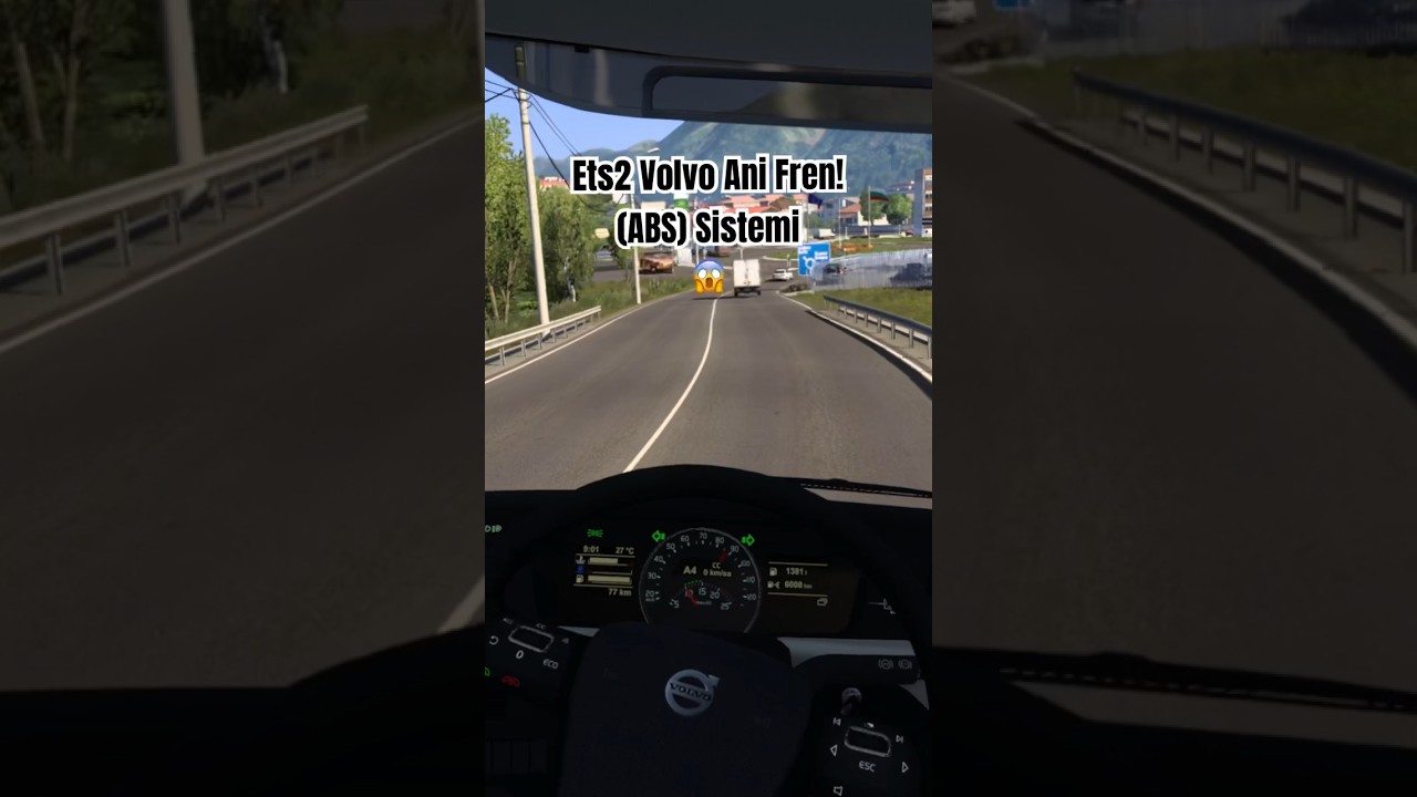 Ets2 Shorts Volvo Ani Fren (ABS) 😱 #ets2 #short