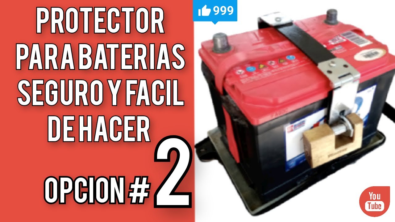 PROTECTOR DE BATERIA SEGURO Y FACIL DE HACER