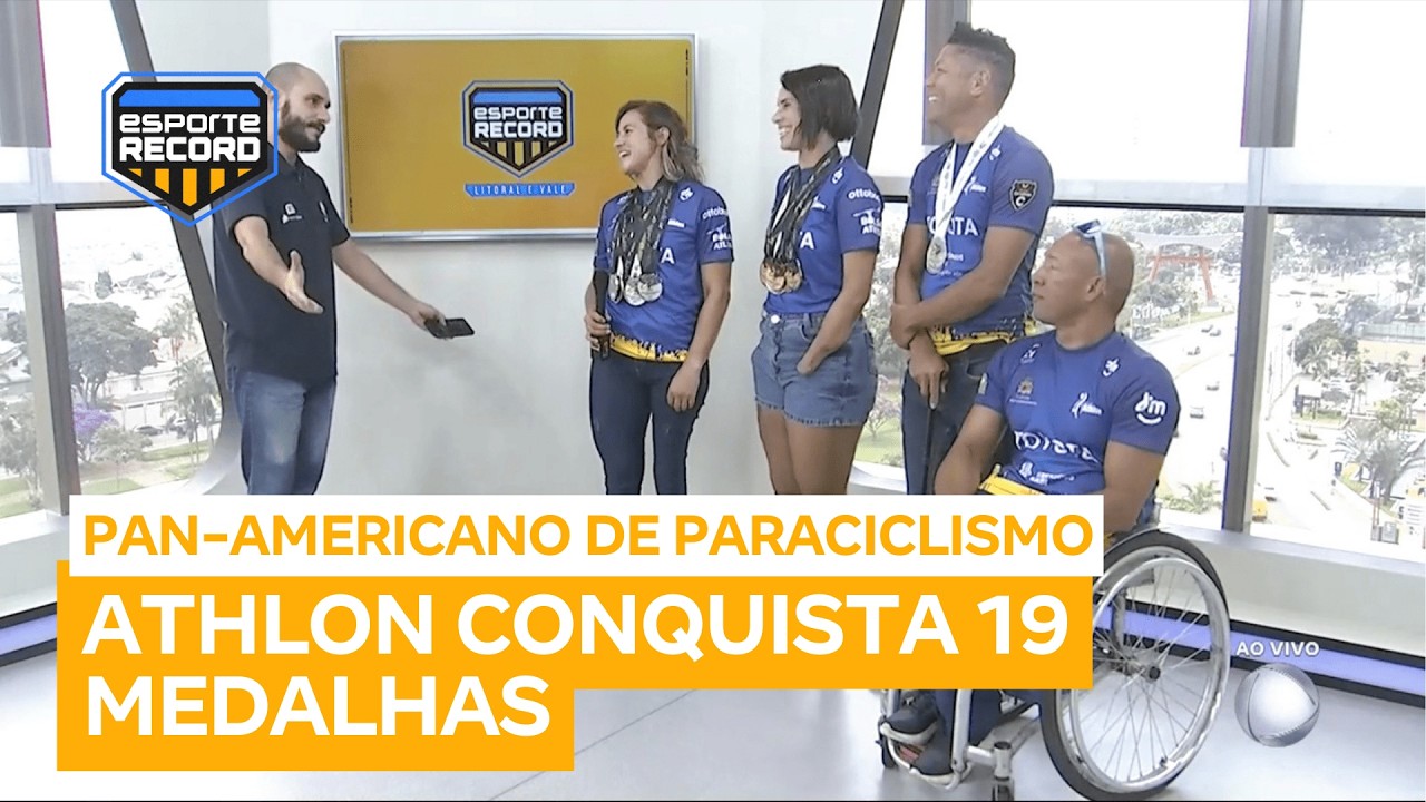 Atletas do Instituto Athlon terminam Pan-Americano de Paraciclismo com 19 medalhas conquistadas