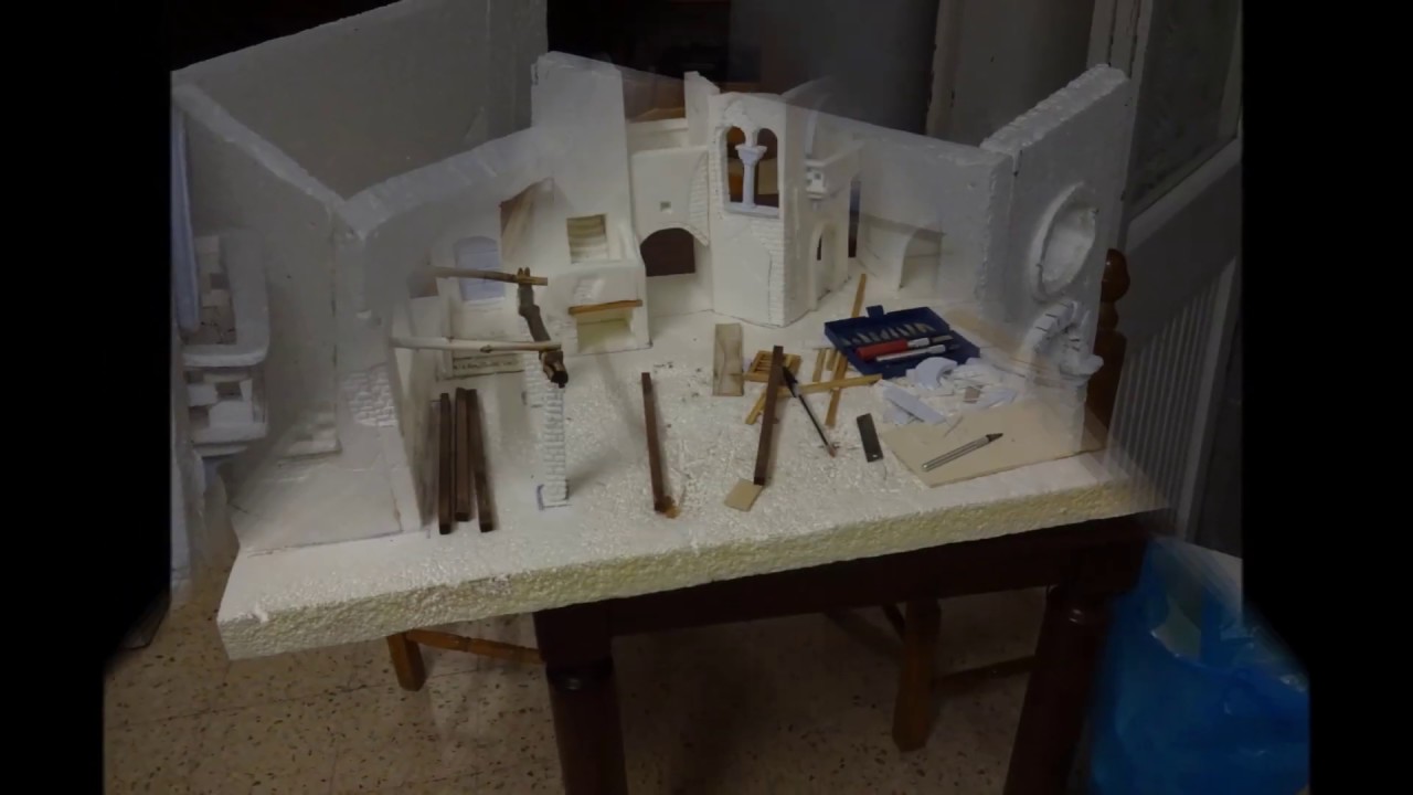 2018/19 presepio in polistirolo il mio presepe