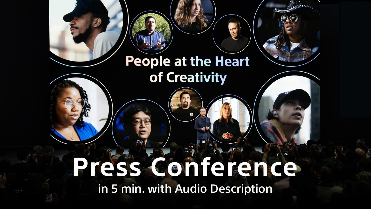 [Highlight] CES® 2024 Press Conference (with Audio Description)｜Sony Official