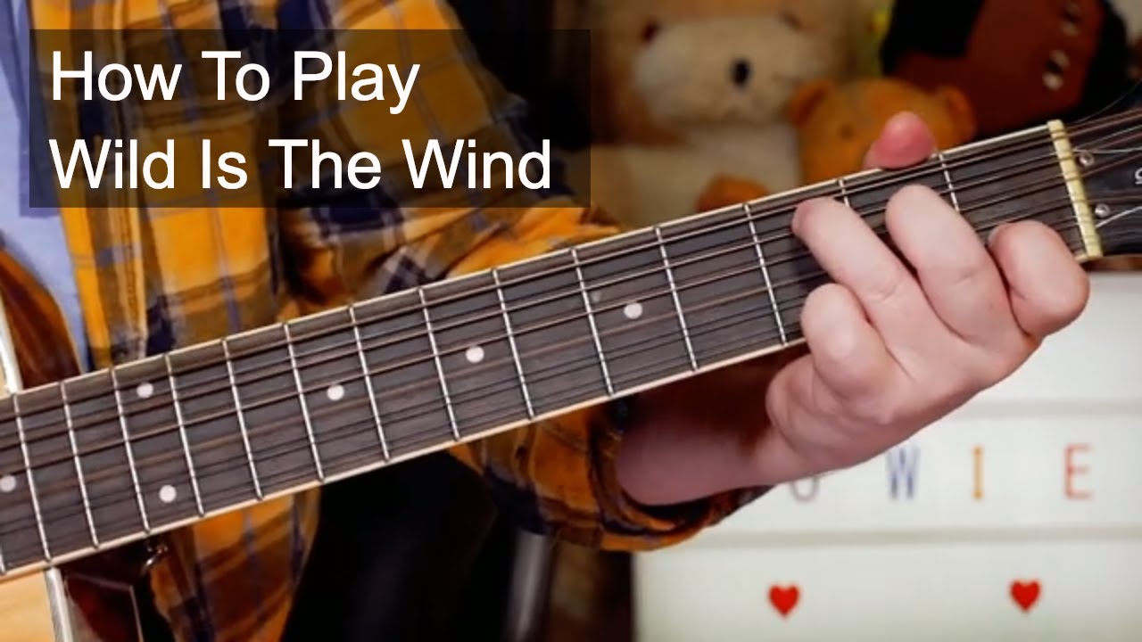 'Wild Is The Wind' David Bowie Acoustic Guitar Lesson