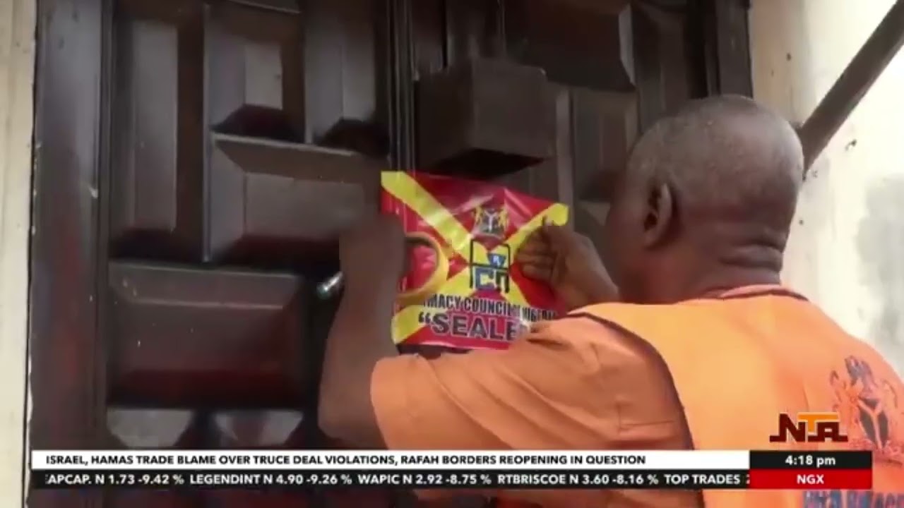 Pharmacy Council Seals Illegal Drug Shops in Enugu, Arrests 3 Suspects
