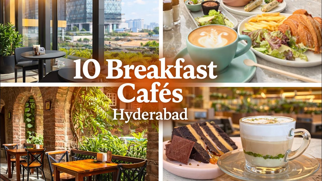 10 Beautiful Breakfast Cafes in Hyderabad 