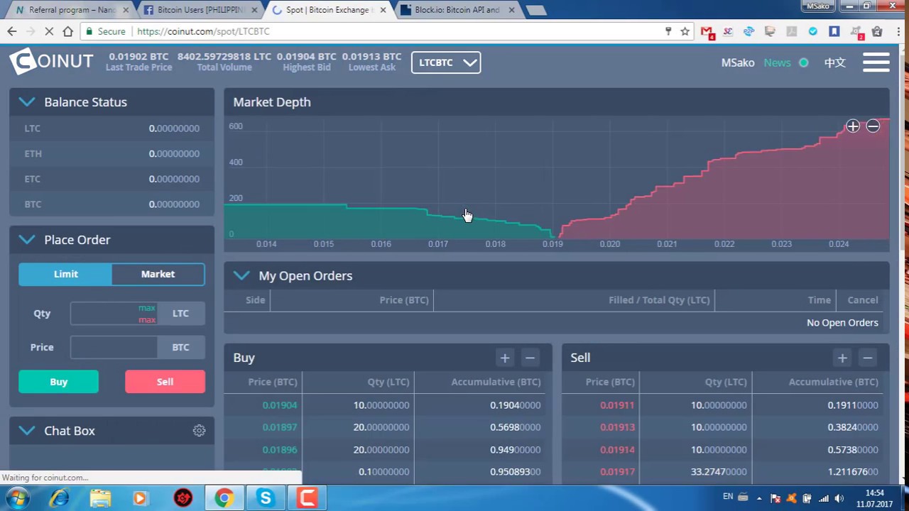 Coinut 100% paying PART 2