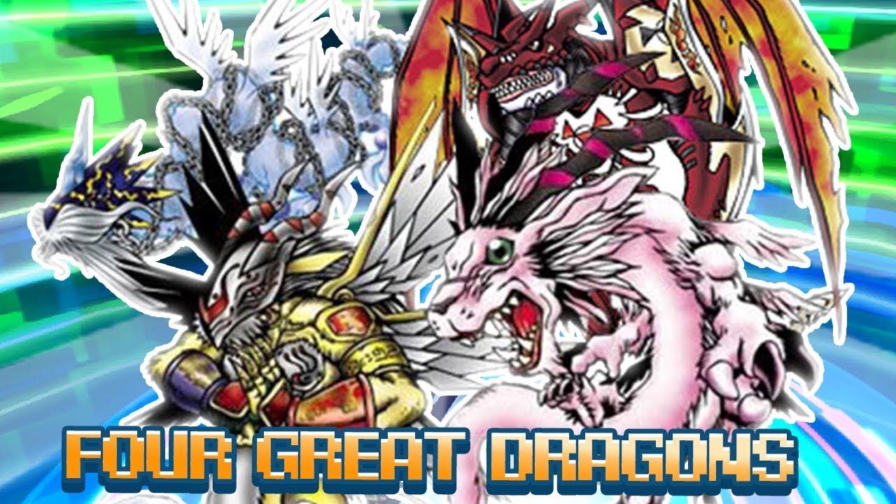 Four Great Dragons - Digimon Trivia And Everything You Need To Know!