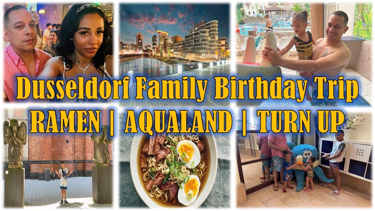 Dusseldorf Germany Trip | Matt's Birthday | RAMEN! | Americans in Germany
