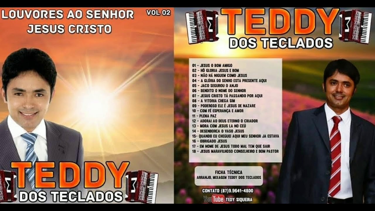 FORRÓ GOSPEL CORINHOS DE FOGO, Tedy dos Teclados 30 minutos de Louvores a DEUS.