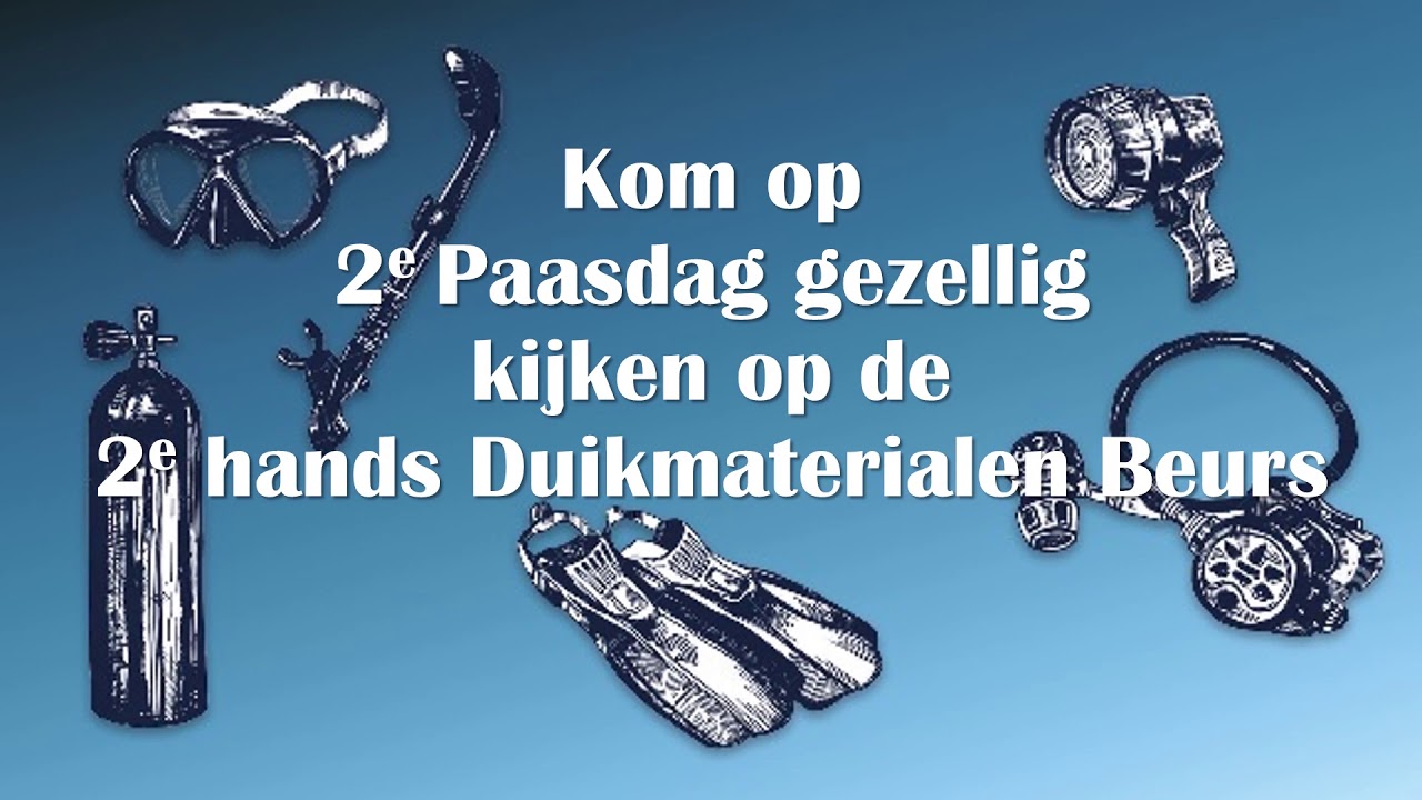 2e hands Duikmaterialen Beurs Breda