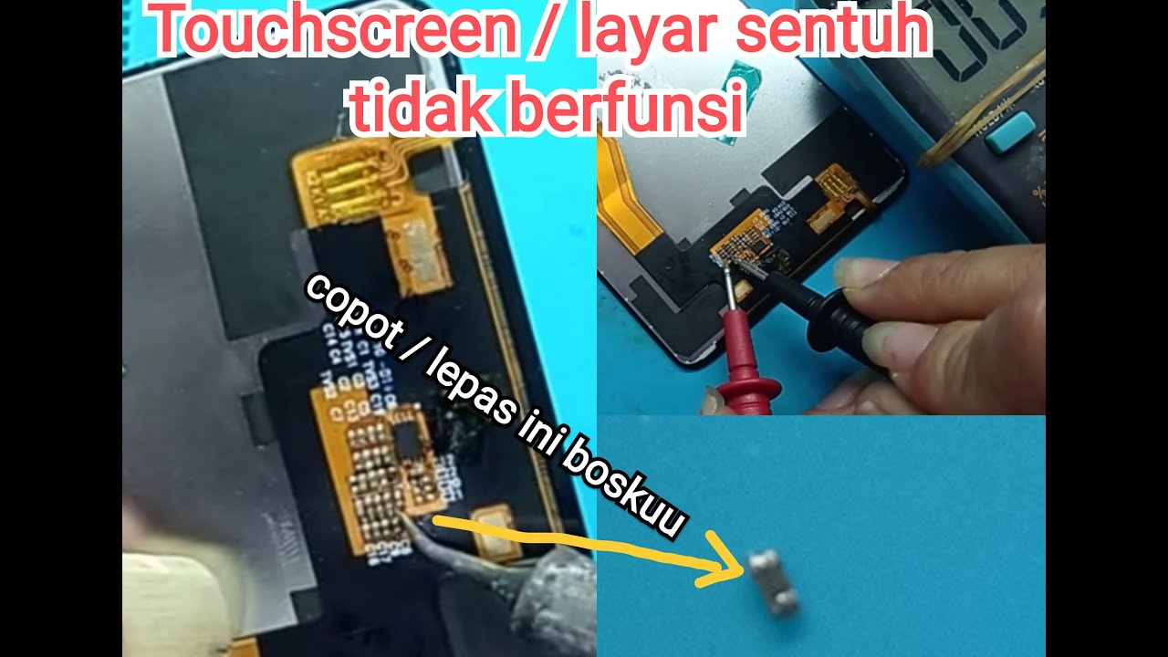 Oppo f7 Touchscreen/layar setuh TIDAK berfungsi setelah Ganti lcd baru JANGAN PANIK Gunakan cara ini