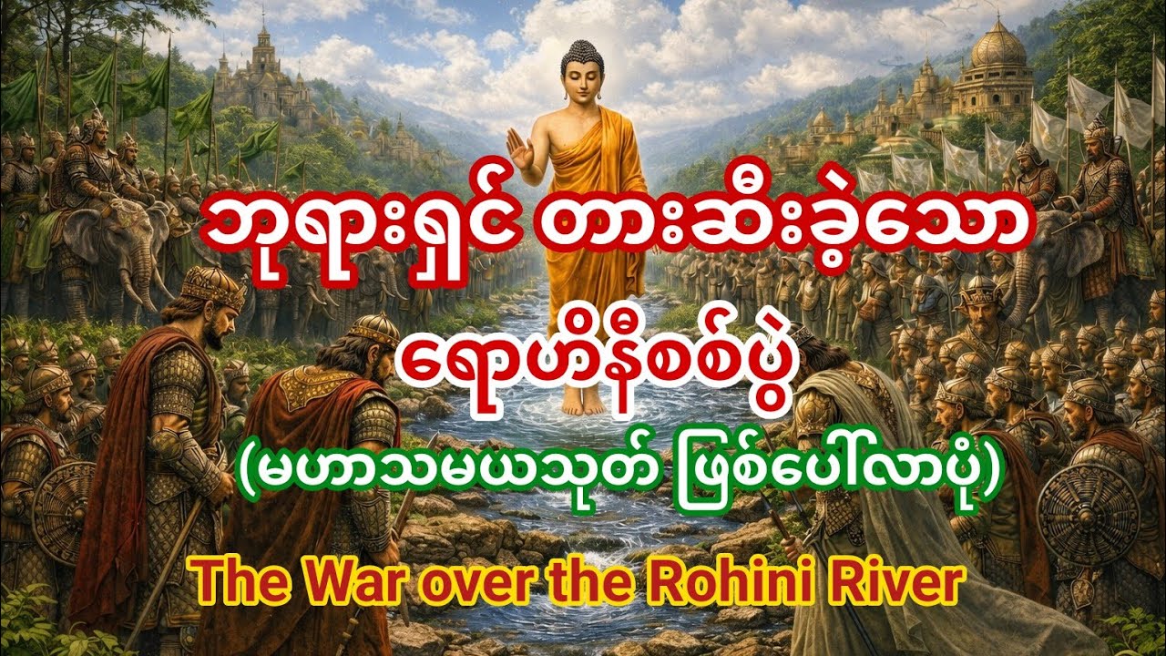 ဘုရားရှင် တားဆီးခဲ့တဲ့ ရောဟိနီစစ်ပွဲ(မဟာသမယသုတ်):The Conflict of the Rohini River