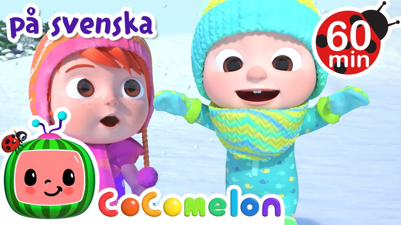 Snöigt Äventyr Väntar: Lek och Skoj i Vinterkylan! | Sånger för Barn | CoComelon Svenska