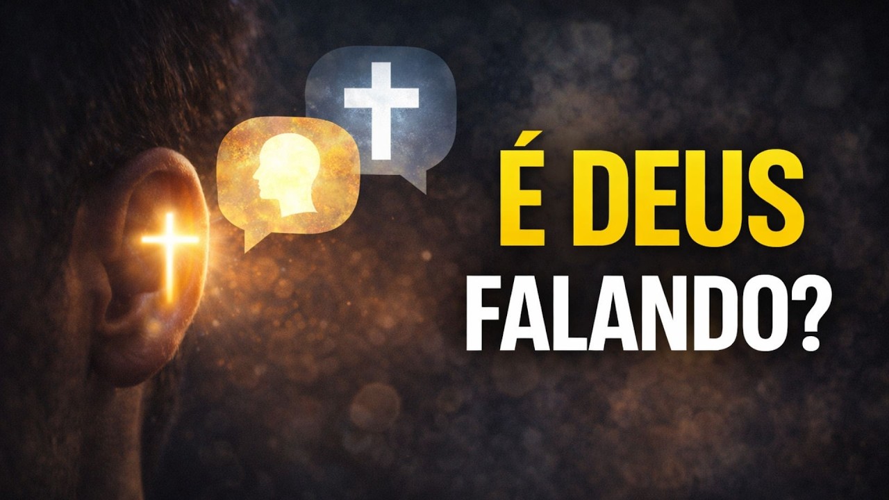 É a VOZ DE DEUS ou é apenas minha MENTE? Como ter certeza de que é Deus falando com você?!