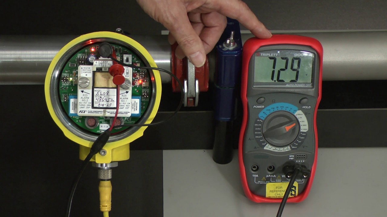 FLT93 Flow Switch - Set Relay Contact Alarms With Surface Mount Electronics