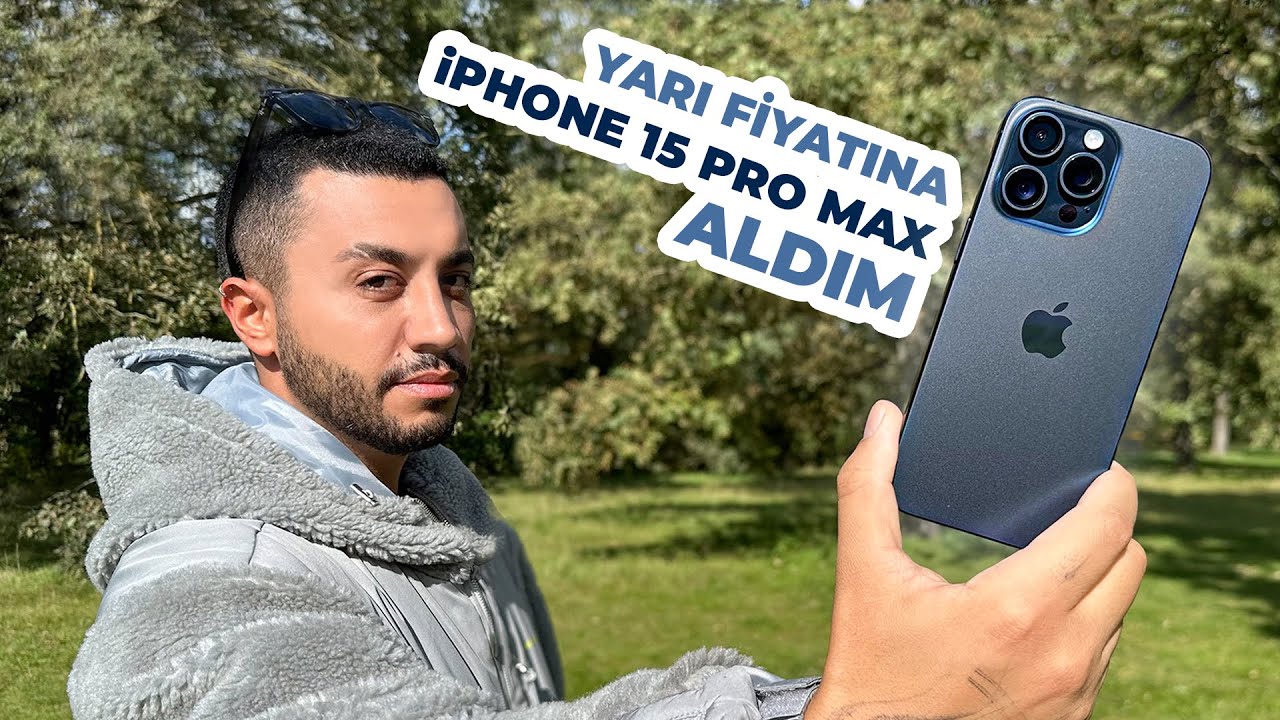 YARI FİYATINA iPHONE 15 PRO MAX ALDIM !!