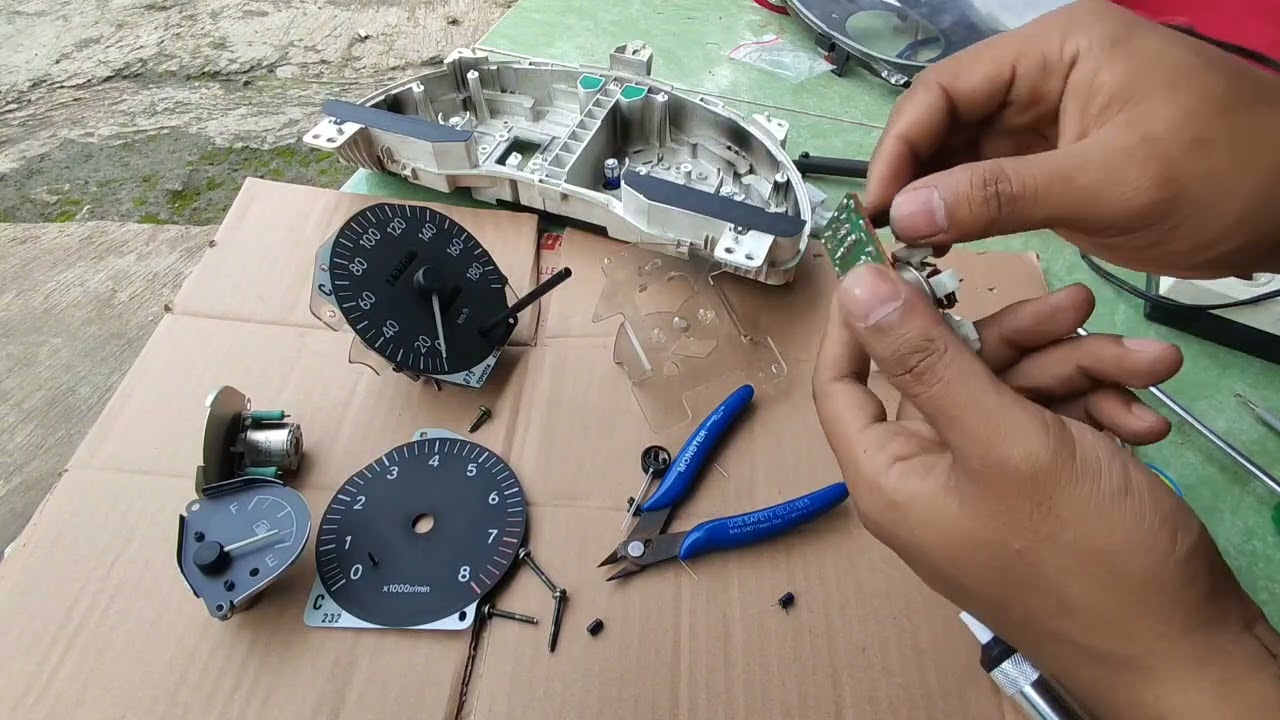 mengganti elco RPM yang mati total