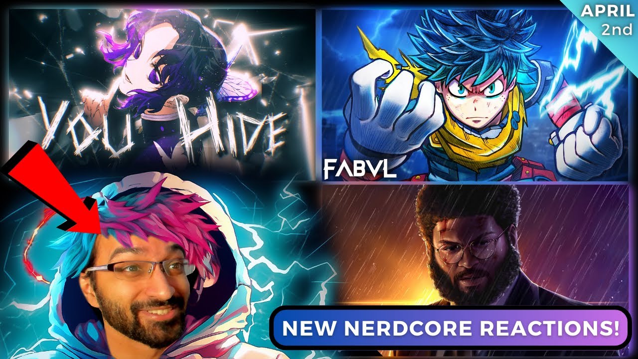 РЕАКЦИИ NERDCORE! (Fabvl HalaCG DizzyEight Khantrast Connor Quest Blvk Divmonds Delta Deez Geno 5)