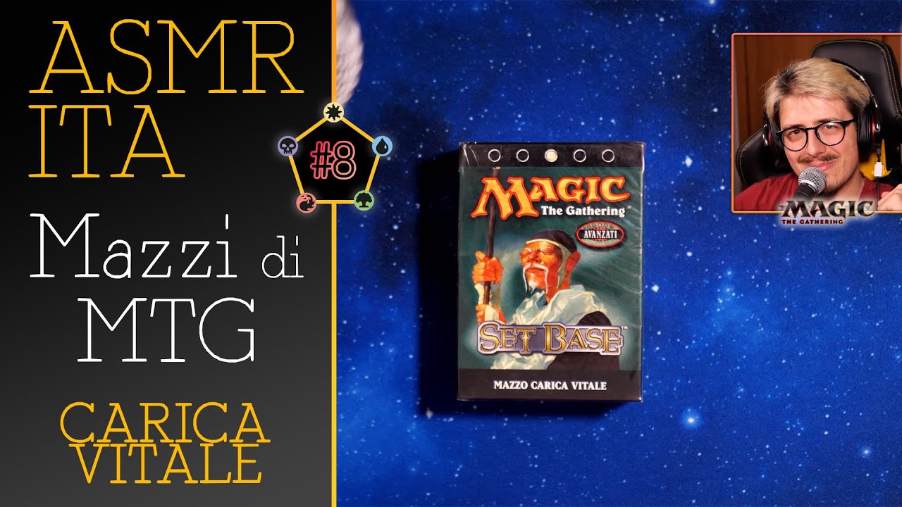 ASMR ITA: I Miei Mazzi di MTG (#8) | Carica Vitale, con Musica Lo-Fi