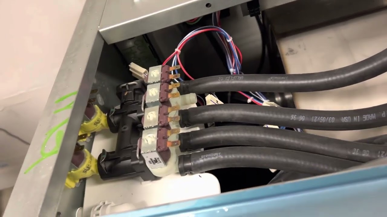 Speedqueen/ Huebsch water valve replacement