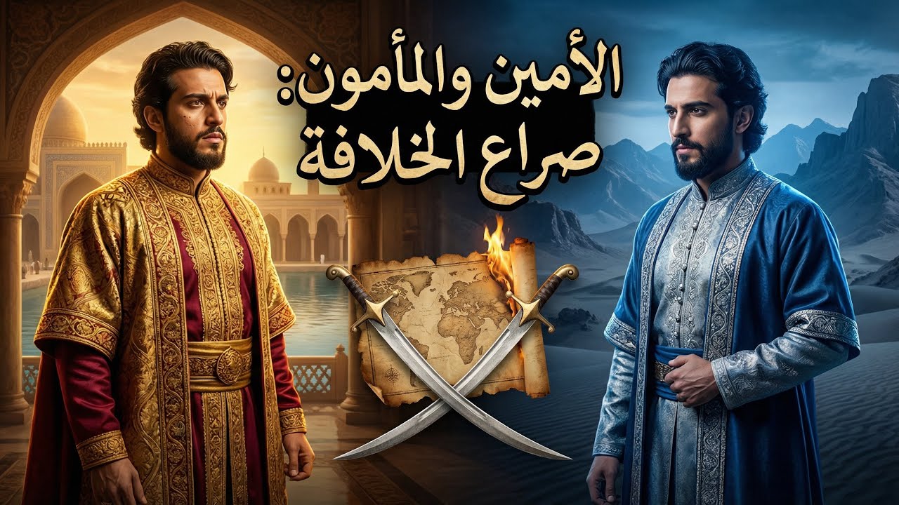 أخطر صراع في تاريخ العباسيين ، صراع الأخوة , الأمين والمأمون | عمران الحريري 
