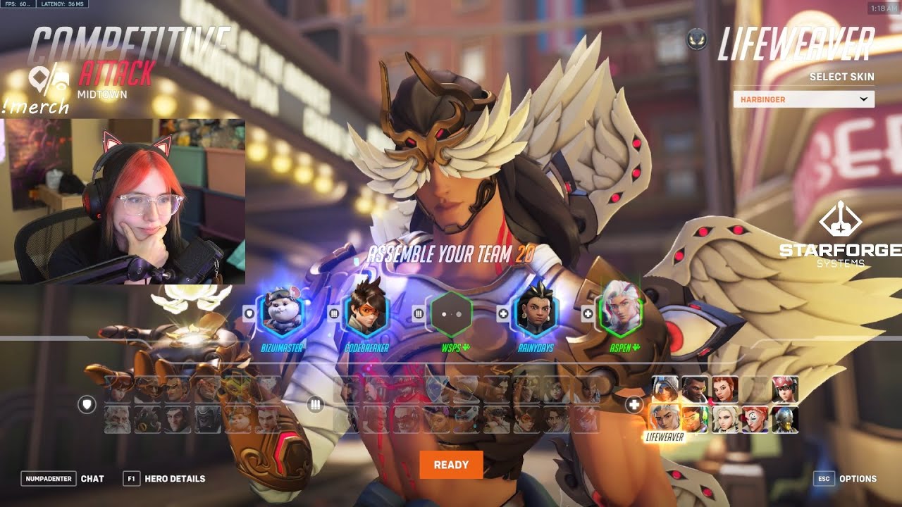 20K Heals! Aspen Lifeweaver Season 11 Gameplay Overwatch 2