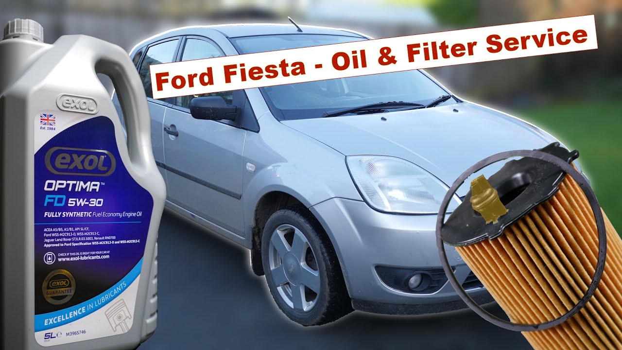 2005 Ford Fiesta Oil & Filter Change Service 1.6 TDCi Duratorq Diesel Engine  🚗 DLD-416 DV6 1.6 HDi