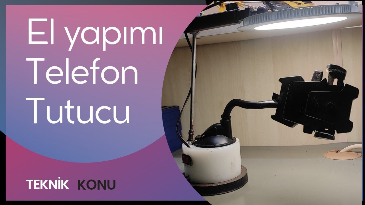Telefon Tutucu Nasıl Yapılır ?