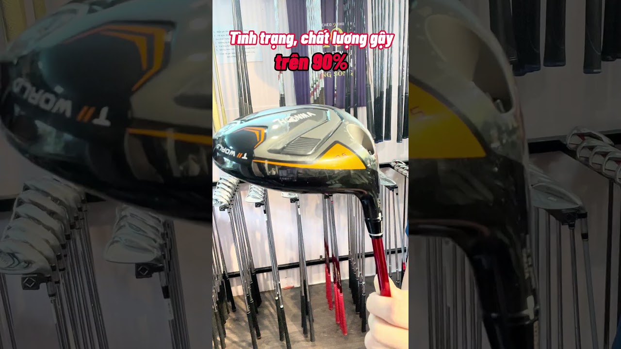 Gậy Driver HONMA T// WORLD TW747 455, 10.5* Loft.