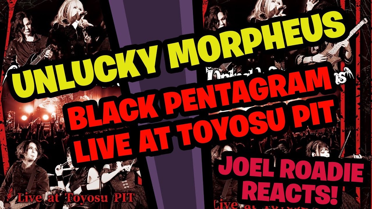 Unlucky Morpheus - Black Pentagram Live at Toyosu PIT - Roadie Reacts